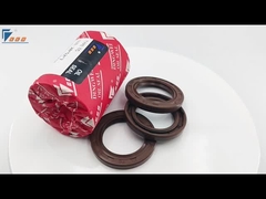 Sceaux d'huile hydraulique en métal en squelette marron Sceaux en caoutchouc FKM résistant à l'usure