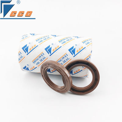 FKM TC type étanchéité à l'huile Température à 250°C Étanchéité à l'huile à double lèvre brune pour transmission